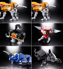 Load image into Gallery viewer, Kyoryu Sentai Zyuranger Bandai Soul of Chogokin GX-72 Megazord &amp; GX-78 Dragonzord (Mighty Morphin Power Rangers)(JP)-sugoitoys-16