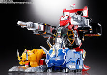 Load image into Gallery viewer, Kyoryu Sentai Zyuranger Bandai Soul of Chogokin GX-72 Megazord &amp; GX-78 Dragonzord (Mighty Morphin Power Rangers)(JP)-sugoitoys-17