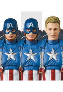 Captain America: The Winter Soldier Medicom Toy MAFEX Captain America (Classic Suit)-sugoitoys-6