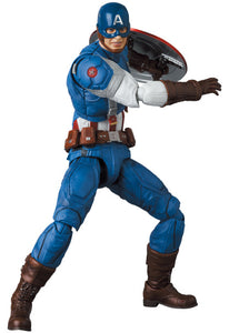 Captain America: The Winter Soldier Medicom Toy MAFEX Captain America (Classic Suit)-sugoitoys-9