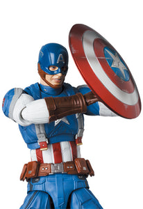 Captain America: The Winter Soldier Medicom Toy MAFEX Captain America (Classic Suit)-sugoitoys-10