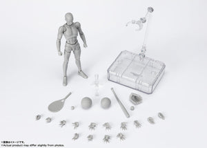 Bandai S.H.Figuarts Body-kun -Sports- Edition DX Set (Gray Color Ver.)(JP)-sugoitoys-1