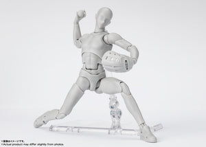 Bandai S.H.Figuarts Body-kun -Sports- Edition DX Set (Gray Color Ver.)(JP)-sugoitoys-3