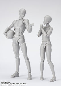 Bandai S.H.Figuarts Body-kun -Sports- Edition DX Set (Gray Color Ver.)(JP)-sugoitoys-12