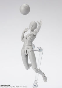 Bandai S.H.Figuarts Body-chan -Sports- Edition DX Set (Gray Color Ver.)(JP)-sugoitoys-8