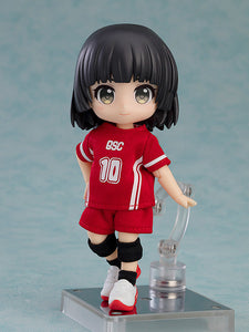 Nendoroid Doll Outfit Set: Volleyball Uniform (Red)-sugoitoys-4