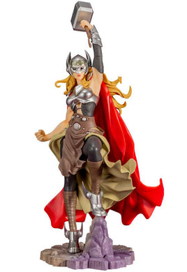 MARVEL Kotobukiya MARVEL THOR(JANE FOSTER) BISHOUJO STATUE-sugoitoys-0