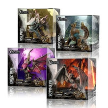 Load image into Gallery viewer, Monster Hunter CAPCOM CFigure Builder Cube 4 Set Box (Rathalos / Zinogre / Malzeno / Amatsu)-sugoitoys-2