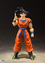 Load image into Gallery viewer, Dragon Ball Z Bandai S.H.Figuarts Son Gokou Earth Grew up Saiyan(JP)-sugoitoys-1