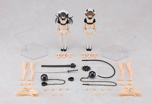 Guilty Princess PLAMAX GP-07 Underwear Body Girl Ran & Jelly: Maid Ver. Set-sugoitoys-12