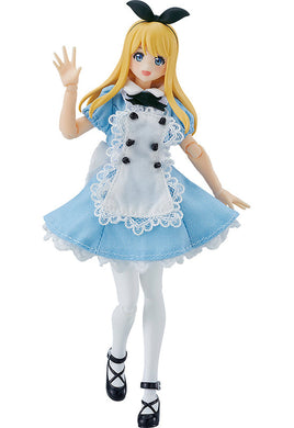 598 figma Female Body (Alice) with Dress + Apron Outfit-sugoitoys-0