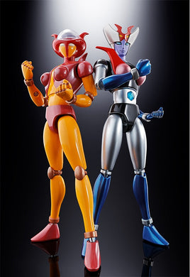 Mazinger Z Bandai Soul of Chogokin GX-08R Aphrodai A vs GX-09R Minerva X(JP)-sugoitoys-0