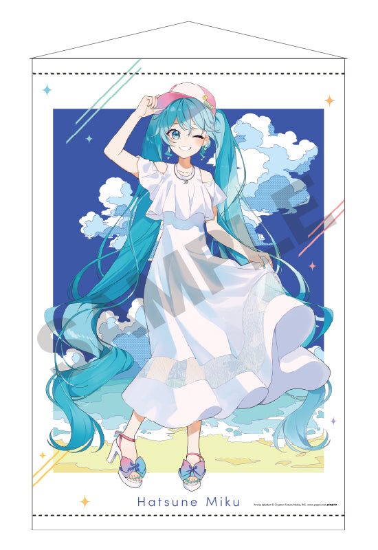 Hatsune Miku Crux B2 Tapestry White Dress-sugoitoys-0