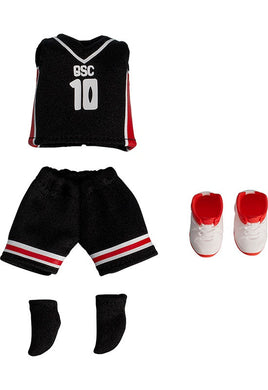 Nendoroid Doll Outfit Set: Basketball Uniform (Black)-sugoitoys-0