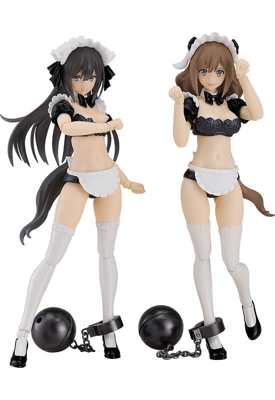 Guilty Princess PLAMAX GP-07 Underwear Body Girl Ran & Jelly: Maid Ver. Set-sugoitoys-0