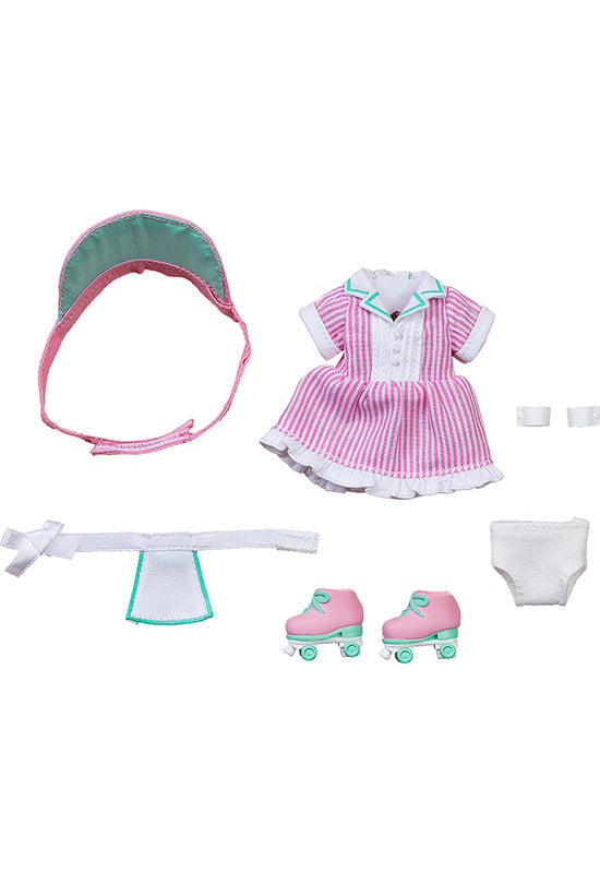 Nendoroid Doll Outfit Set: Diner Girl (Pink)-sugoitoys-0