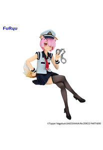 Re:ZERO -Starting Life in Another World-　FuRyu　Noodle Stopper Figure Ram Police Officer Cap with Dog Ears-sugoitoys-0
