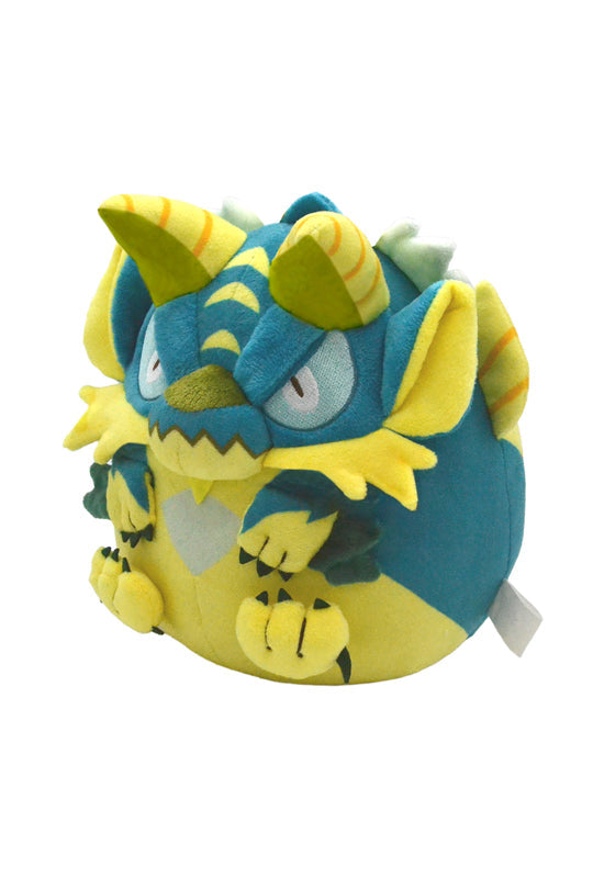 MONSTER HUNTER CAPCOM Monster Hunter Fluffy Eggshaped Plush Zinogre-sugoitoys-0