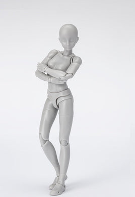 Bandai S.H.Figuarts Body-chan -Sports- Edition DX Set (Gray Color Ver.)(JP)-sugoitoys-0