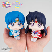 Load image into Gallery viewer, Sailor Moon Cosmos the movie MEGAHOUSE Look up Eternal Sailor Mercury＆Eternal Sailor Mars 【with gift】-sugoitoys-2
