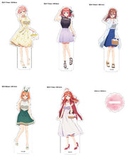 Load image into Gallery viewer, The Quintessential Quintuplets Movie Matsumoto Shoji Original Illustration Acrylic Stand Casual Outfit Ver. Yotsuba-sugoitoys-1