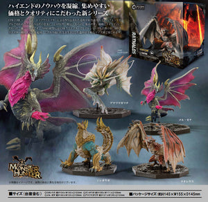 Monster Hunter CAPCOM CFigure Builder Cube 4 Set Box (Rathalos / Zinogre / Malzeno / Amatsu)-sugoitoys-1