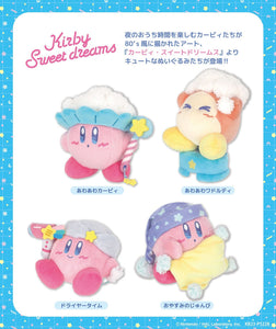 Kirby's Dream Land Sanei-boeki Kirby Sweet Dreams KSD-03 Plush Dryer Time-sugoitoys-1